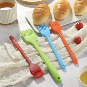 4PCS Silicone Basting Pastry Brush, MONGSEW